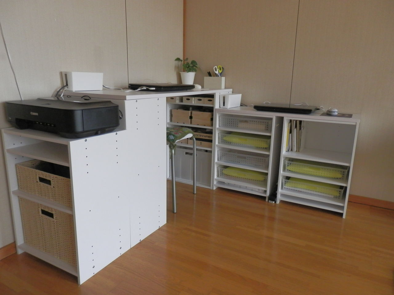 カラーボックスで作った家具 カラーボックスハウス私んちのお片付け帳