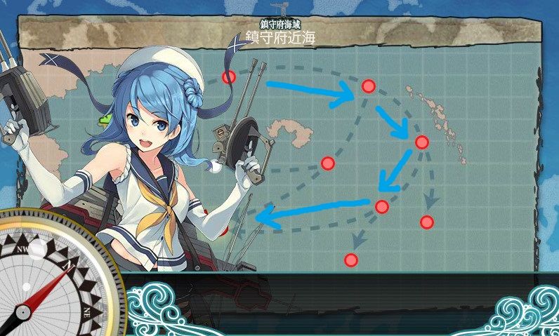 艦これ 1 5 鎮守府近海 鎮守府近海対潜哨戒 Extra Operation 勉強後記