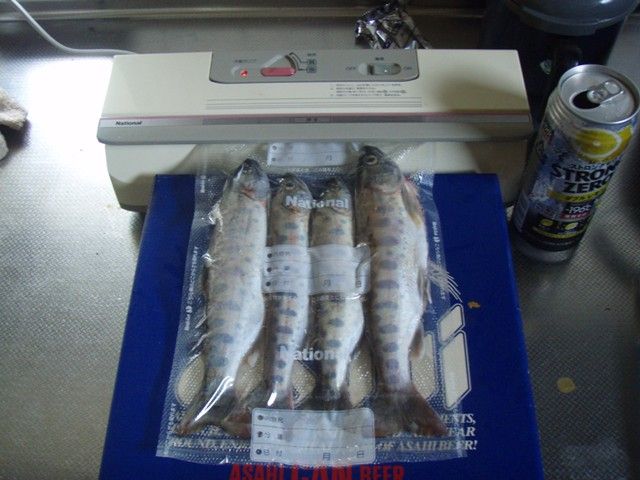 おやじライダー 渓流釣り