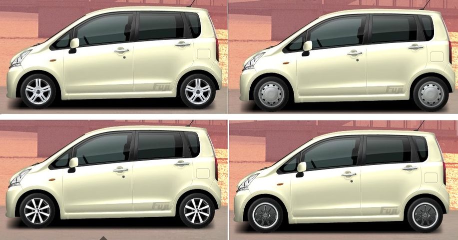 アルミホイールの塗装 おやじライダー