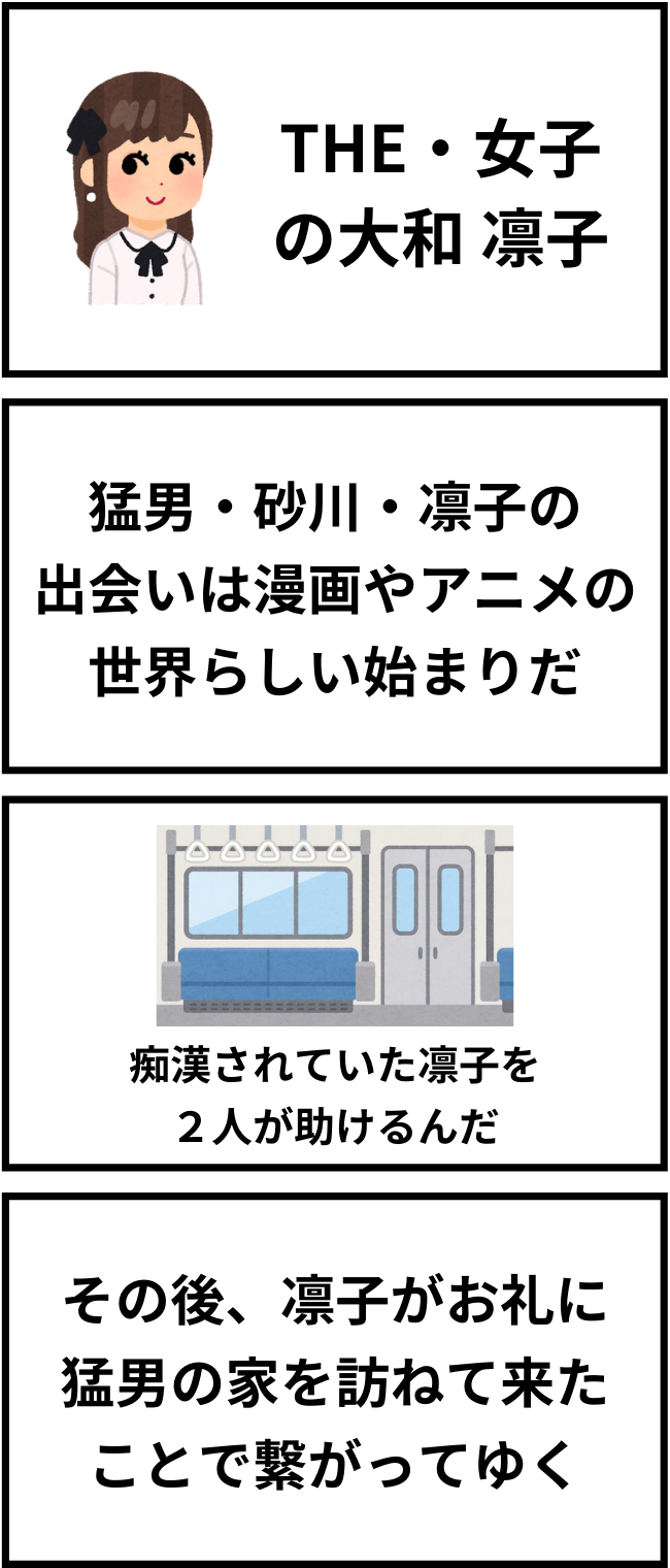 俺物語 大和凛子は女子の中の女子 となとな物語