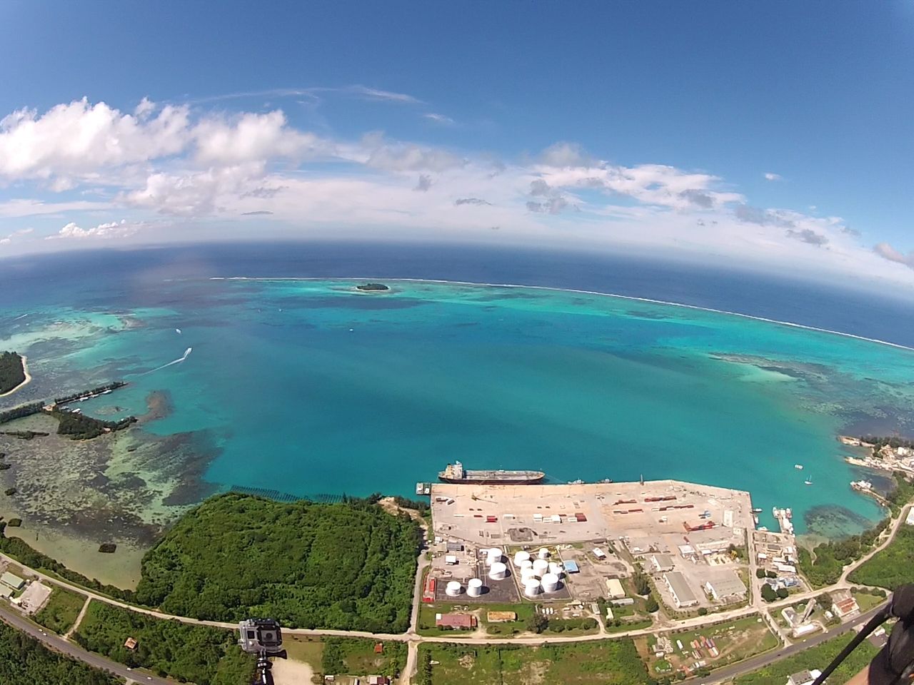 Saipan harbor