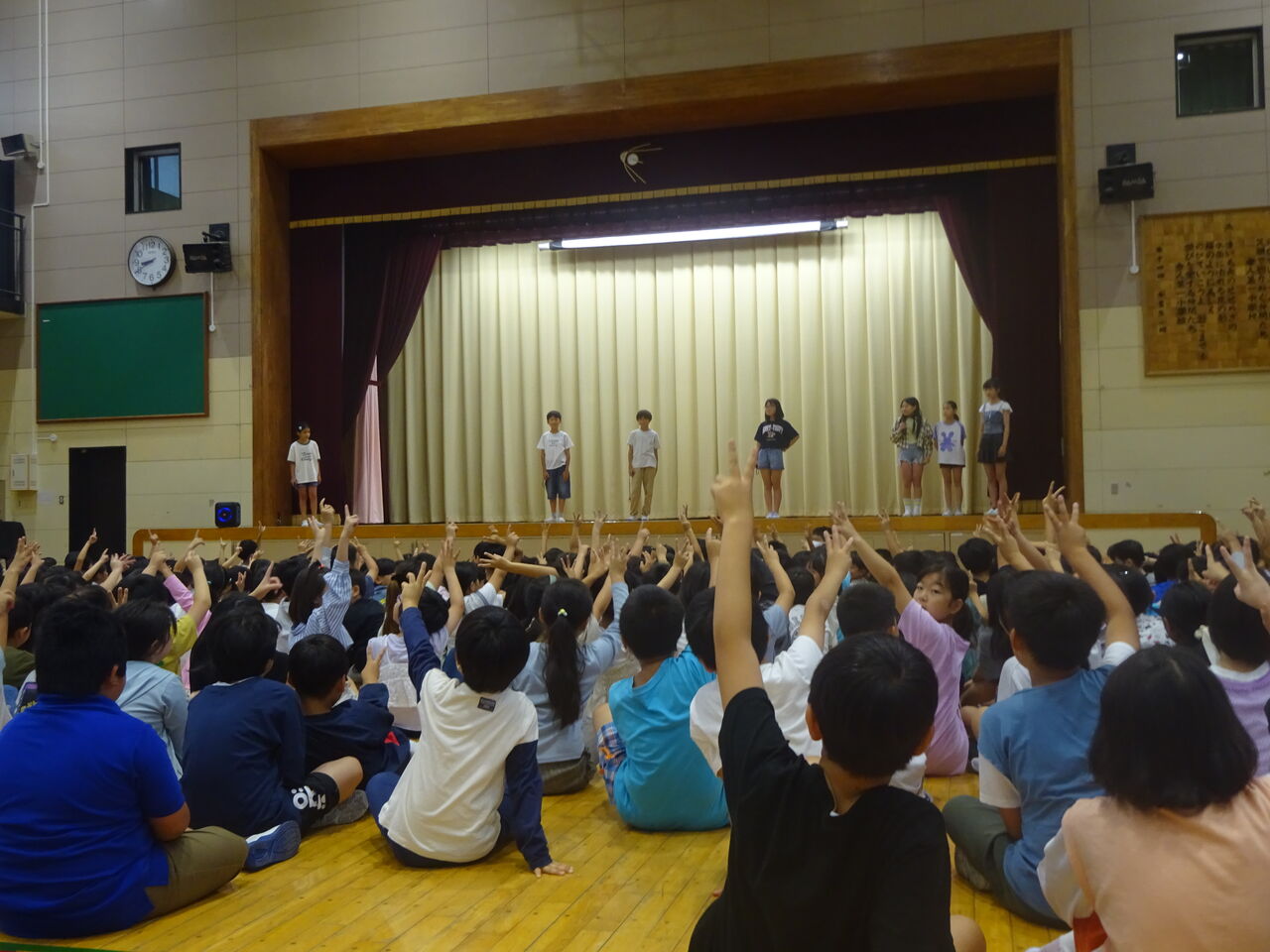 6月18日 お楽しみ集会 : とねいち の いちにち