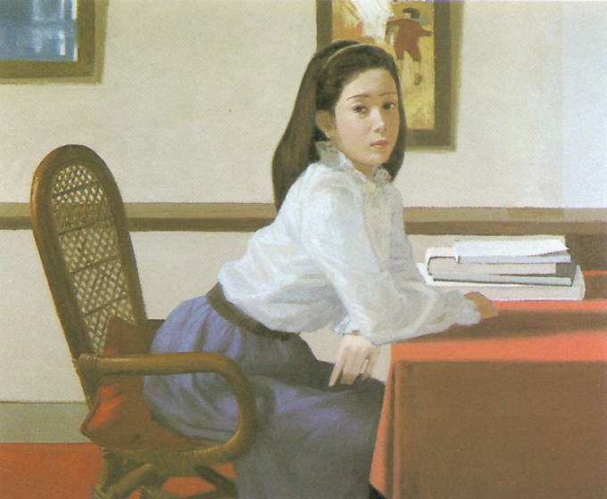記憶と共に絵画の色も 油絵 人物画 デッサン画は楽しく 絵画と雑文