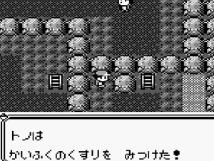 50 チャンピオンロード2F出口の岩 かいふくのくすり