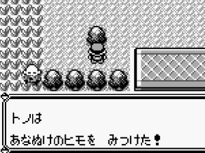⑮11番道路 ゲート付近 あなぬけのひも