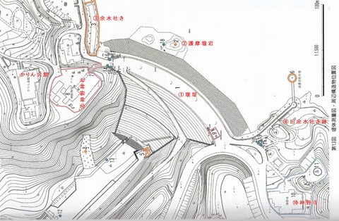 満濃池　現状図