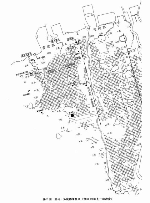 白方 丸亀平野条里制