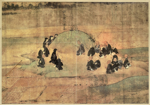 祖父河野通信の墓