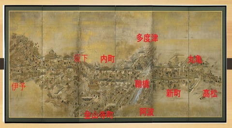 金毘羅大祭屏風図5