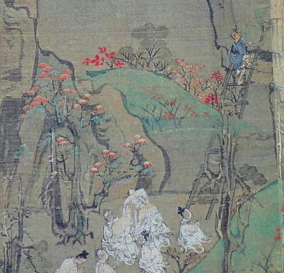 岩屋寺 白山権現はしご1