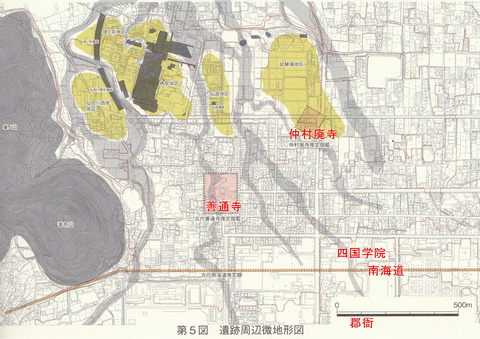 古代善通寺地図