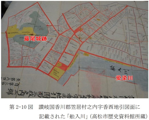 香西氏 藤尾城と湊