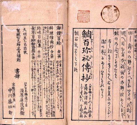 鯛百珍料理秘密箱