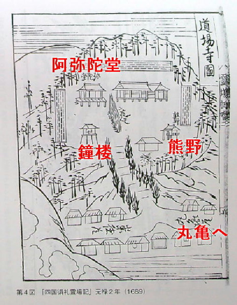 郷照寺 「四国遍礼霊場記(元禄2年(1689)