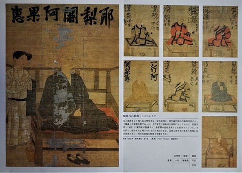 真言八祖像 室生寺