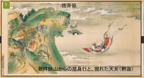 空海の捨身行 我拝師山