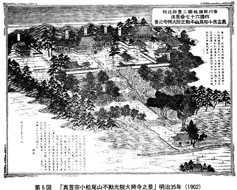 6大興寺 明治の伽藍図