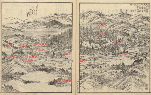 水主神社（讃岐国名勝図会）２