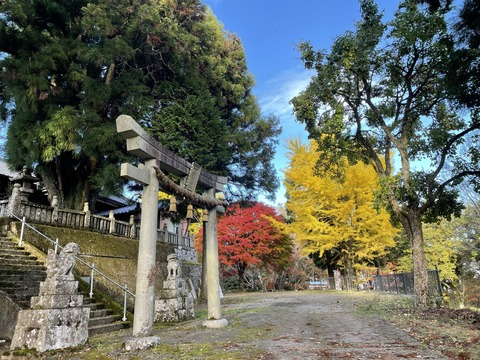 大川神社 正面