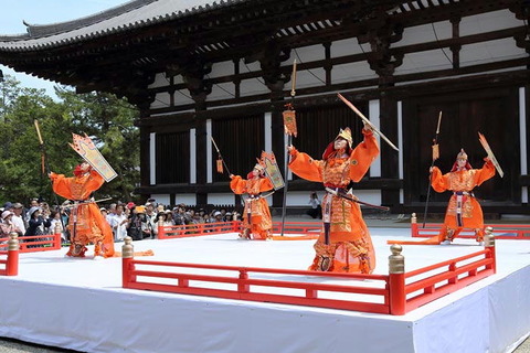 唐招提寺の舞楽