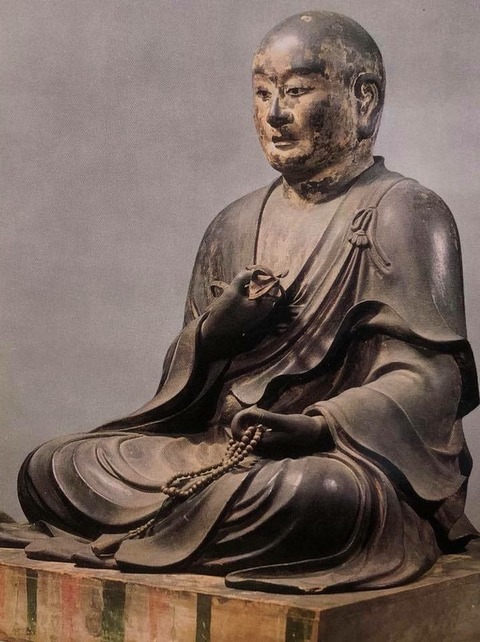 元興寺 弘法大師坐像(重文.1325頃?正中二年)