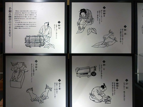 刻みタバコの製造工程