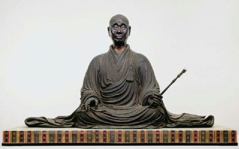 西大寺の叡尊の肖像彫刻