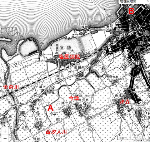 丸亀　西出汐川・塩屋.　明治３９年G