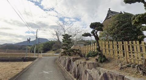 勝福寺からの大高見峰