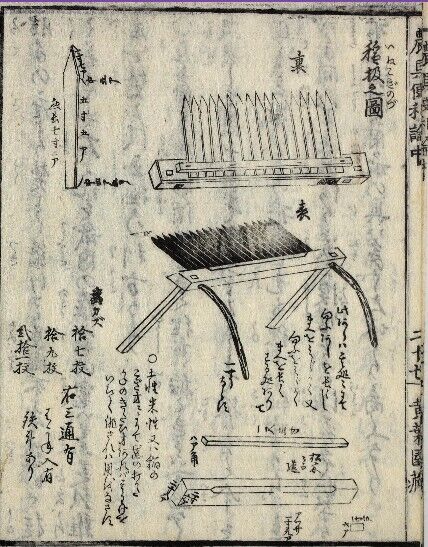 『農具便利論』に記された千歯扱き3