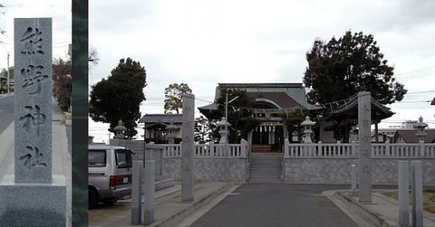 髙松市松縄の熊野神社２　