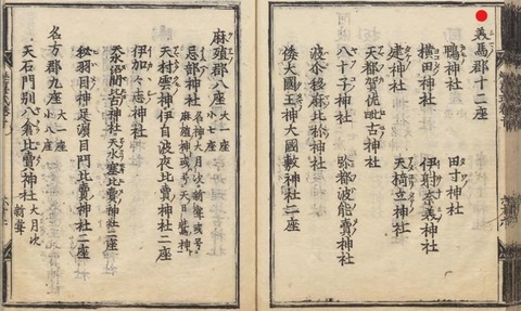 延喜式神名帳阿波２