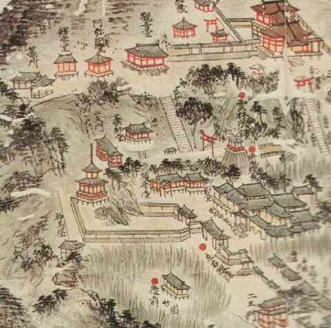 金毘羅山本山図1