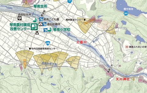 造田ハザードマップ