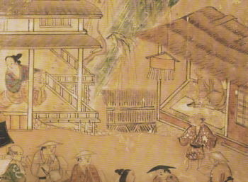 1 金毘羅祭礼図のうどん屋２