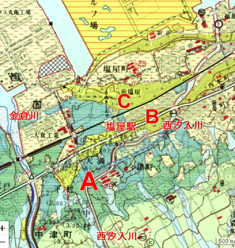 丸亀　西出汐川・塩屋.　3