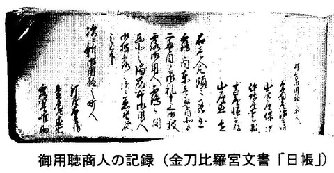 金毘羅御用聞商人