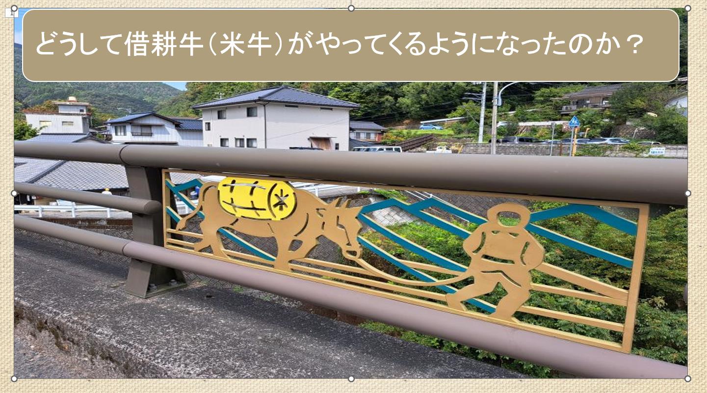 まんのう町立図書館郷土史講座 借耕牛の講演要旨（後半） : 瀬戸