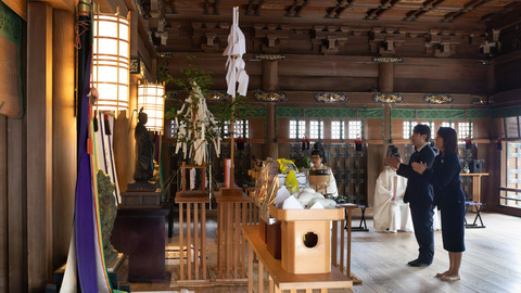 金刀比羅宮　琴陵宥常大人命銅像祭３