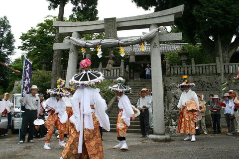 大川神社　念仏踊り