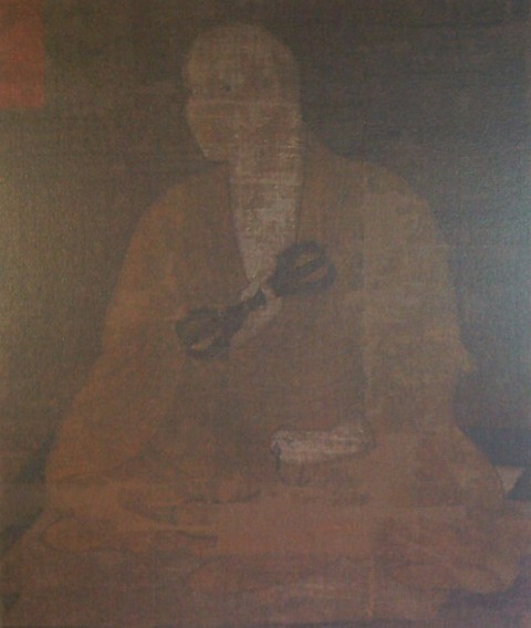 真言八祖像の中の空海像 香川県立ミュージアム