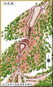 阿波田尾城３　大西覚用