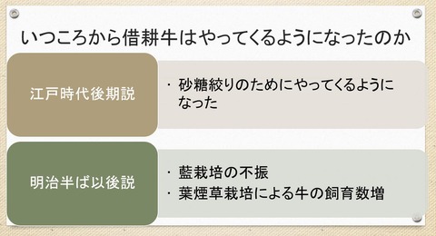 借耕牛 起源