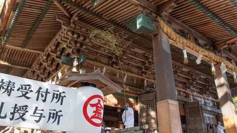 金刀比羅宮本宮拝殿 組み物