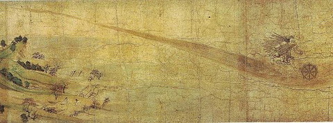 信貴山縁起絵巻』の「延喜加持の巻
