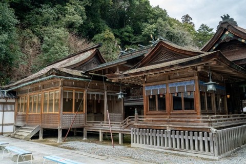 金刀比羅宮 別宮 祓除殿 直所