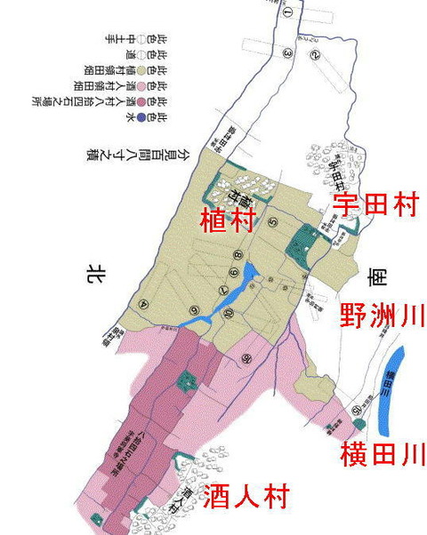 酒人村　用水路