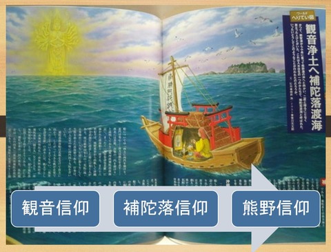 補陀落渡海信仰と千手観音.２JPG