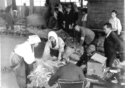 勝山専売公社への収納